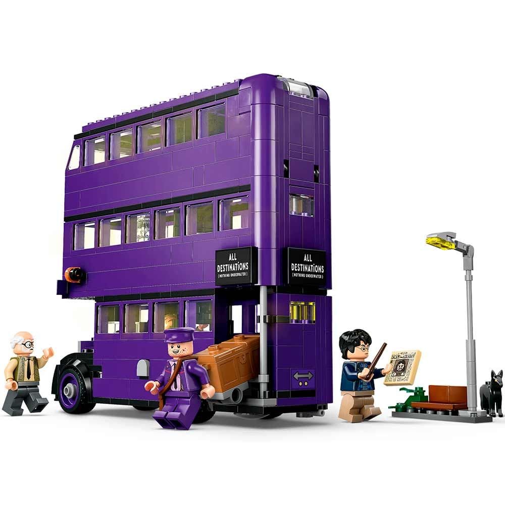 Bloco de Montar - Harry Potter - Aventura no Noitibus Andante - 499 peças - LEGO
