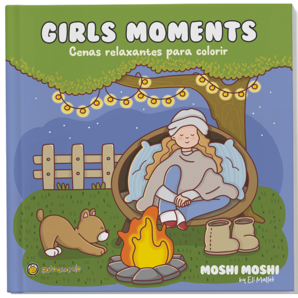 Girls Moments: Cenas Relaxantes Para Colorir