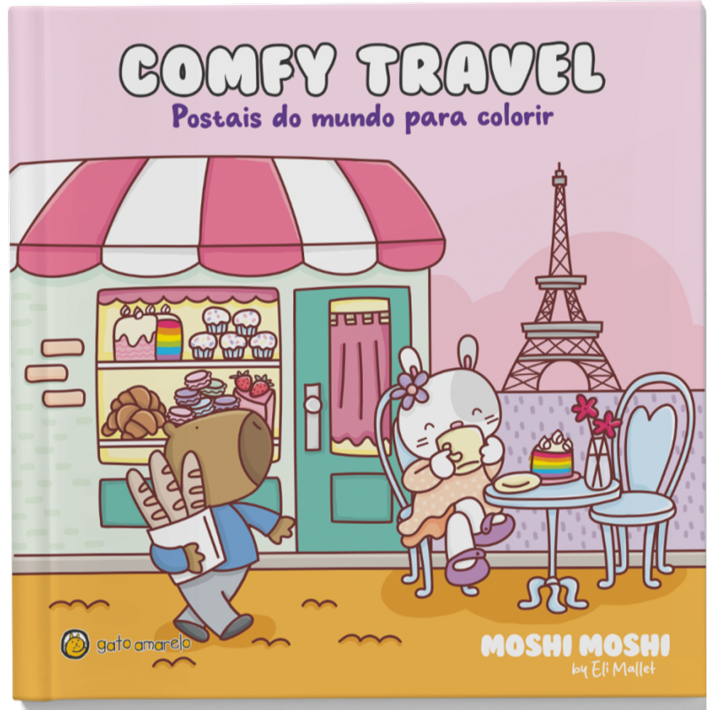 Comfy Travel: Postais Do Mundo Para Colorir