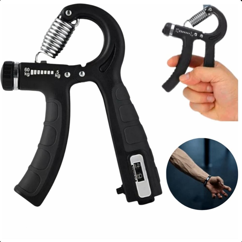 Fortalecedor Mãos  Handgrip Ajustável Até 60Kg