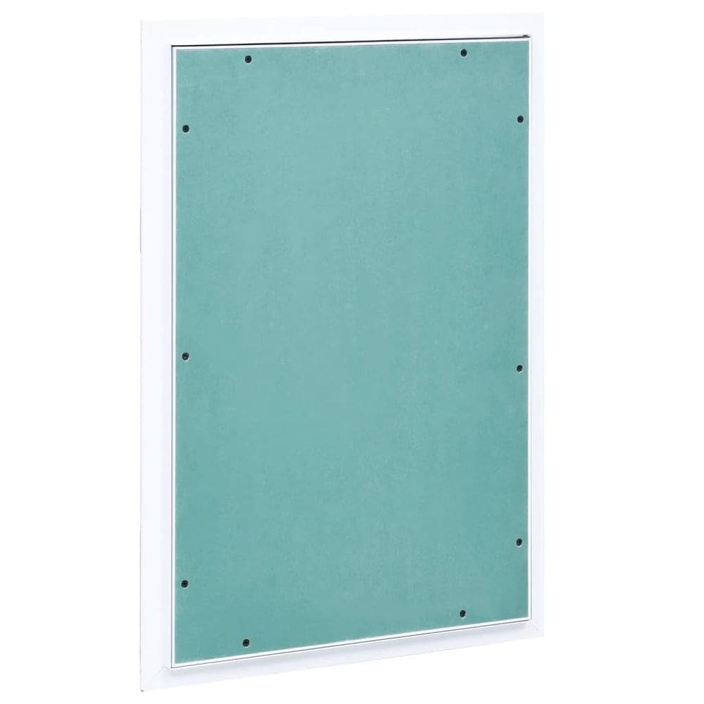 Painel de acesso vidaXL com moldura de alumínio, placa de gesso, 40x60cm