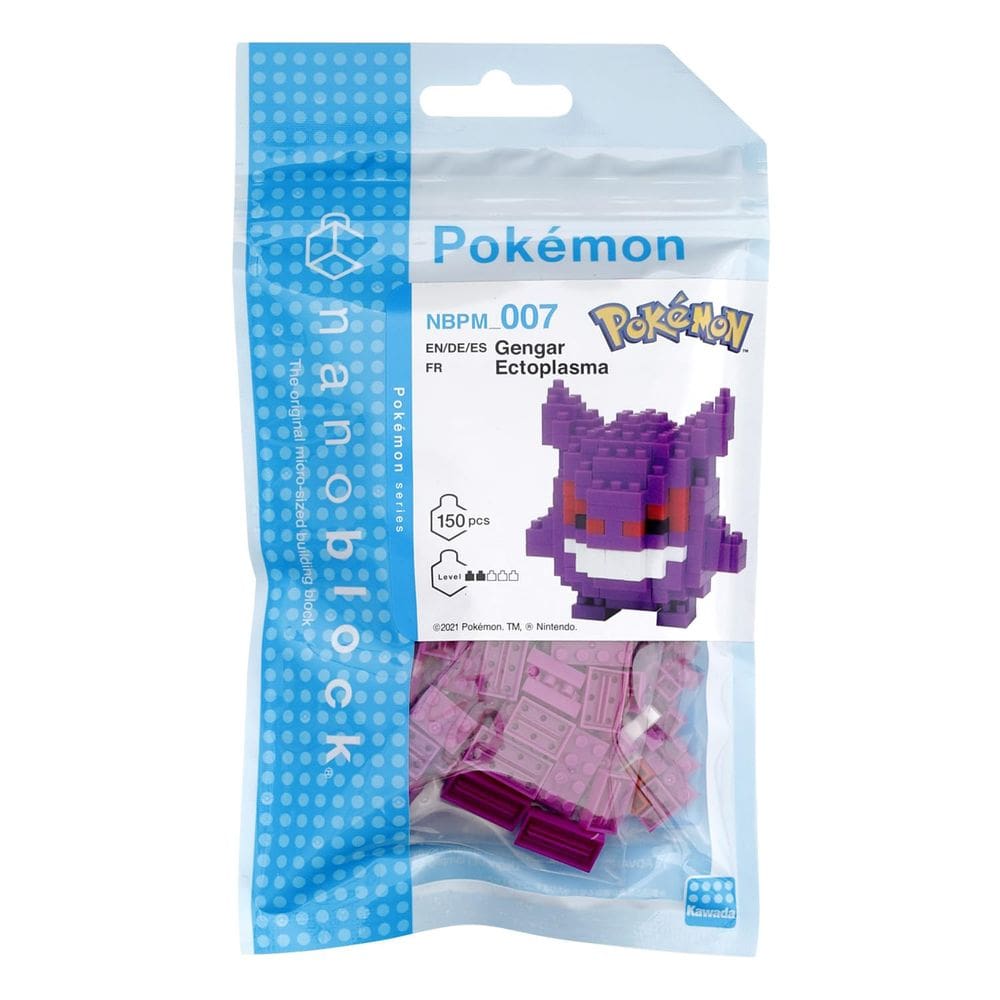 Blocos De Montar Pokémon Gengar Nanoblock - Kawada