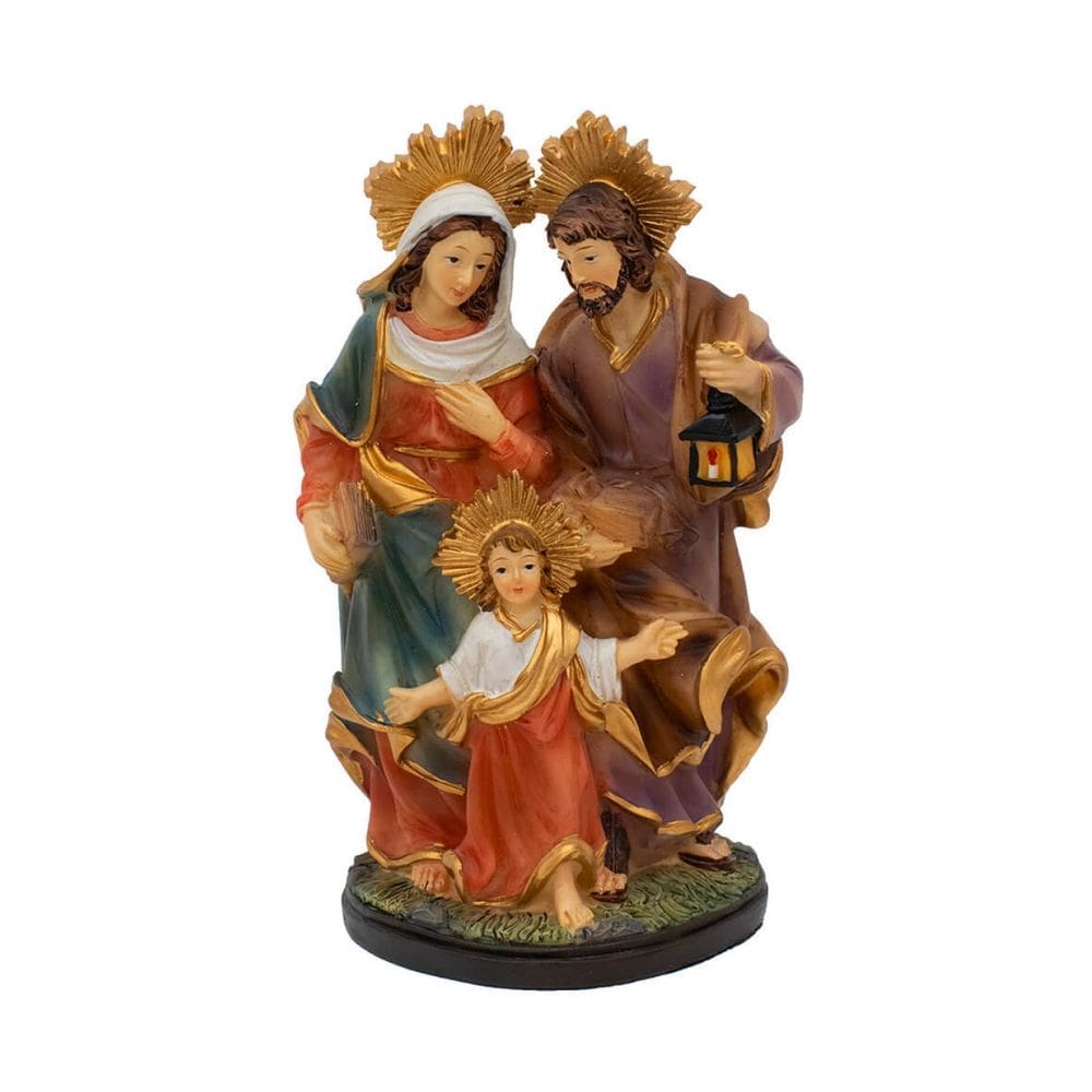 Sagrada Família 16cm - Enfeite Resina