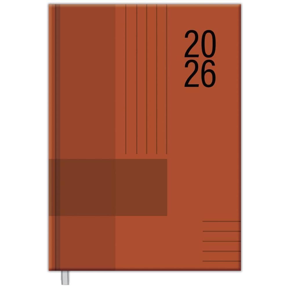 Agenda Diária 2026 Cost 123X166 Modena Color Laranja Foroni