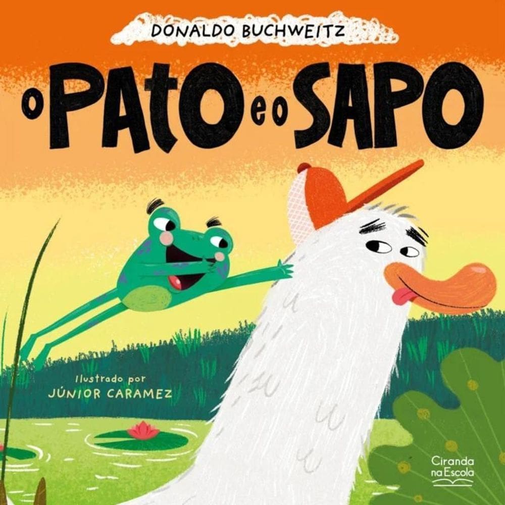 Livro Literatura Infantil - O Pato E O Sapo - Ciranda