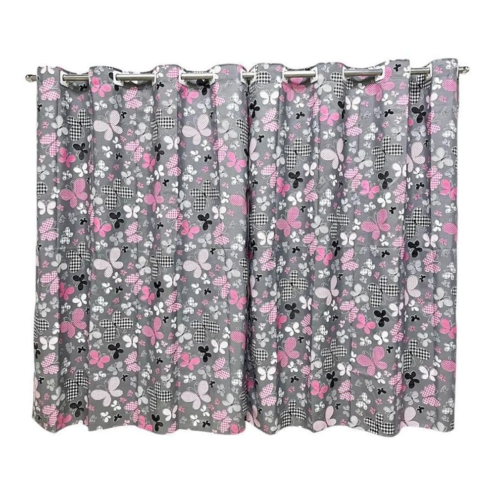 Cortina Infantil 2,00 X 1,60 Quarto Brinquedoteca Menino