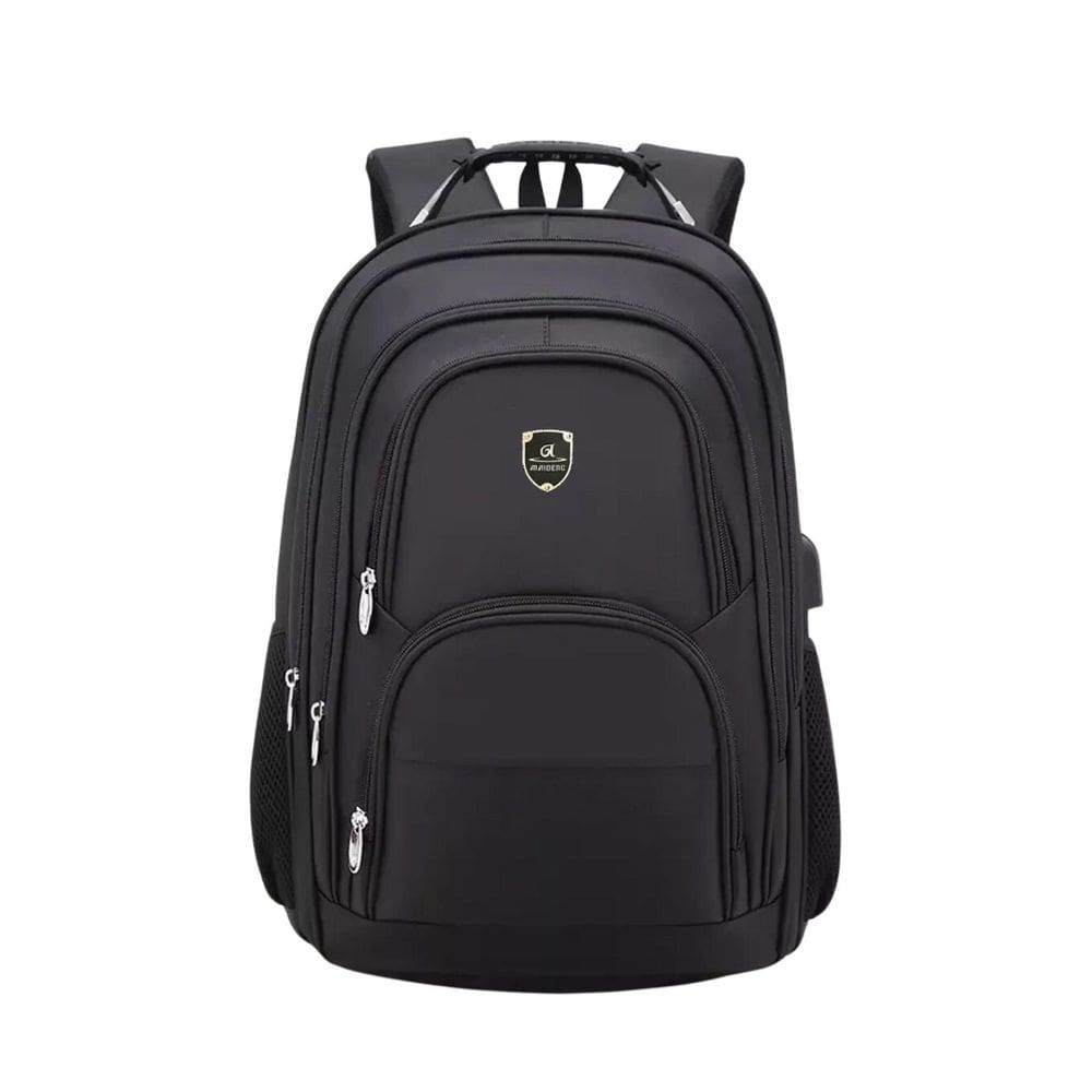Mochila Preta Unisex Motoqueiro Grande Notebook 811-23