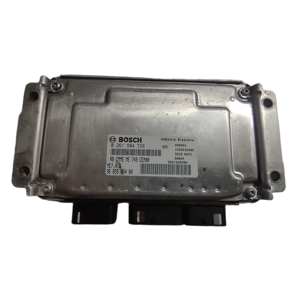 Modulo Injeção Peugeot 207 Flex 0261s04738 9665596480