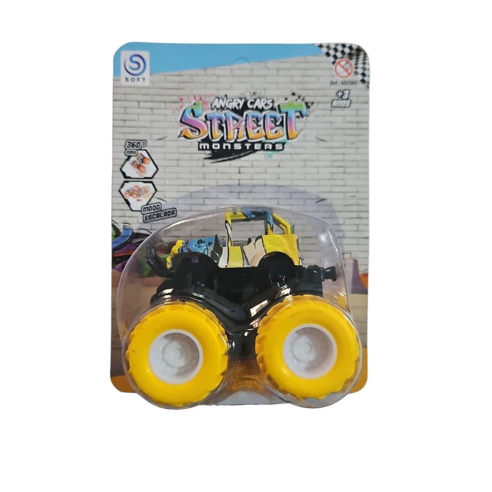 Carrinho Fricção Monster Truck 1:64 Escala Radical Suspensão