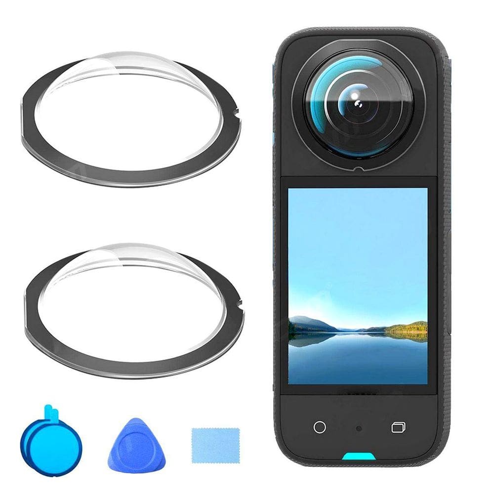 Kit De Protetores Adesivos De Lentes Para Câmera Insta360 X3