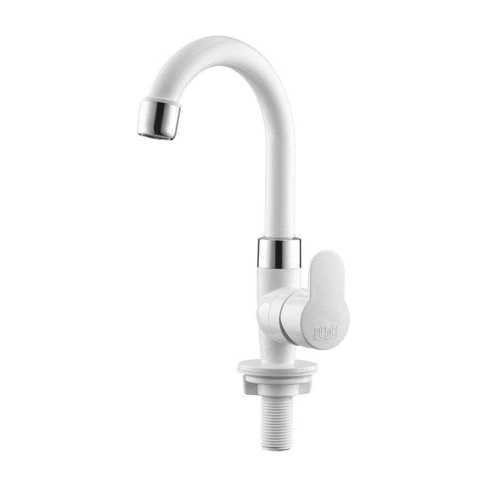 Torneira para Lavatório Herc Tivoli de Mesa Branco/Cromado
