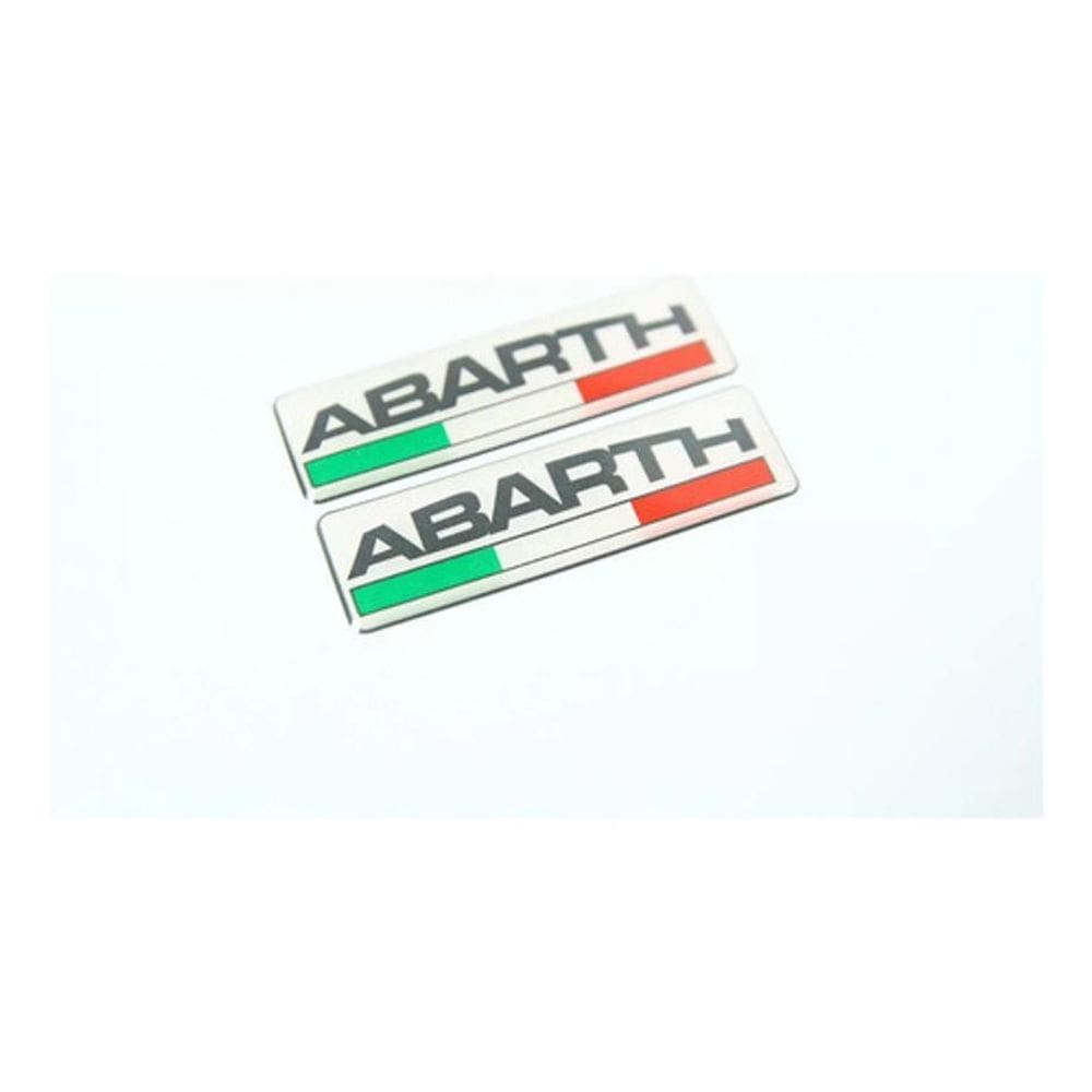 Emblema Adesivo Resinado Fiat Abarth Esseesse Coluna Rs10 Fk