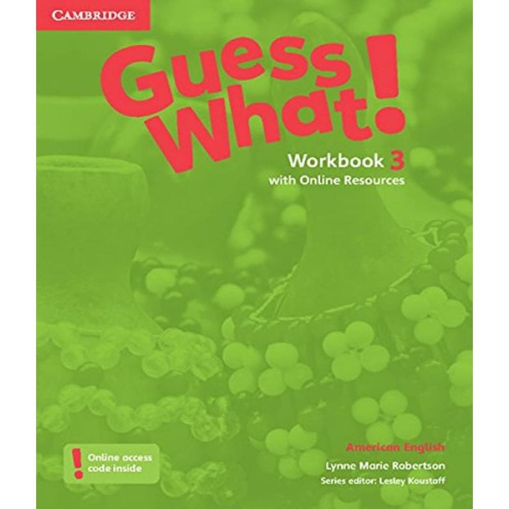 Livro Guess What 3 - Workbook With Online Resource