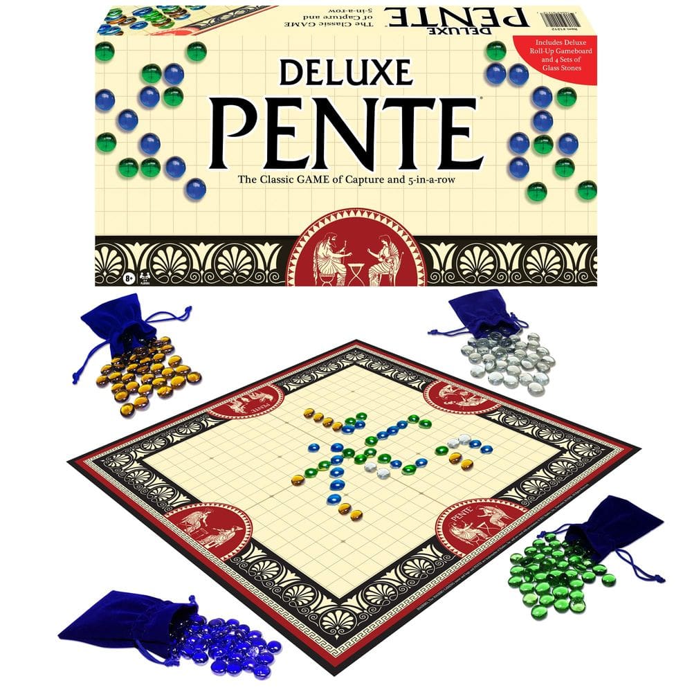 Jogo de tabuleiro Winning Moves Deluxe Pente Family Strategy 8+