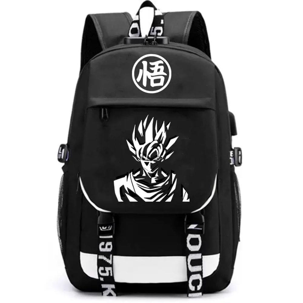 Mochila SANMU Leisure Creative Pattern Dragon Ball Goku