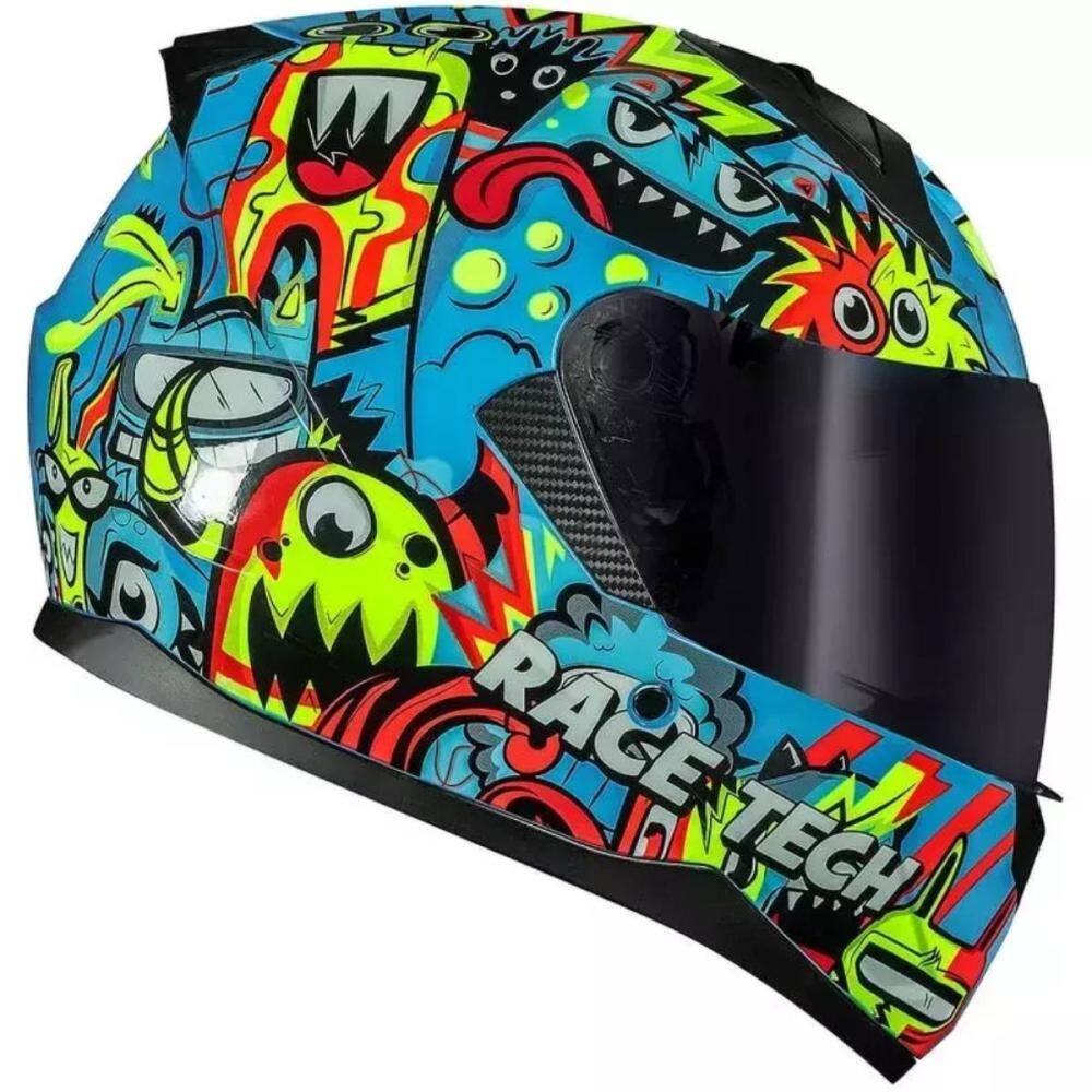 Capacete Race Tech Sector Monsters