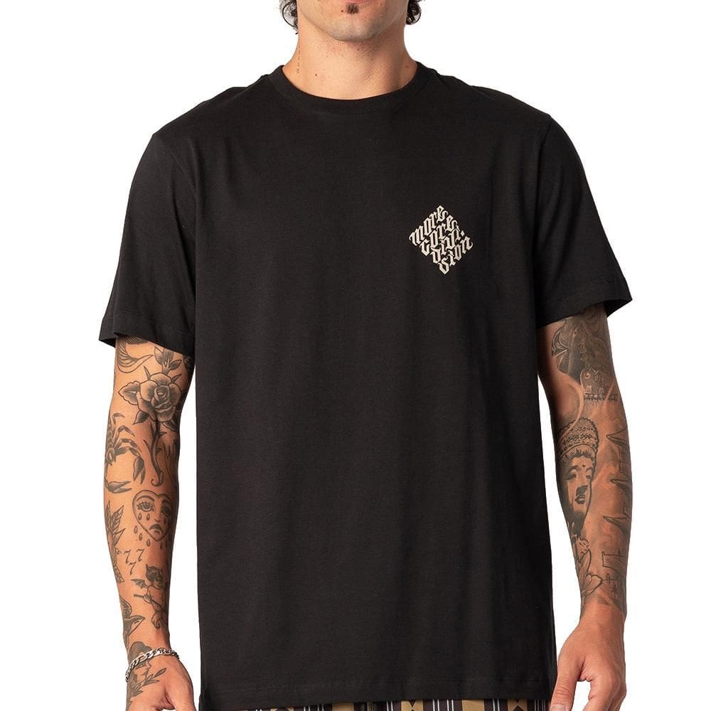 Camiseta MCD More Core Division Quadr SM26 Masculina Preto
