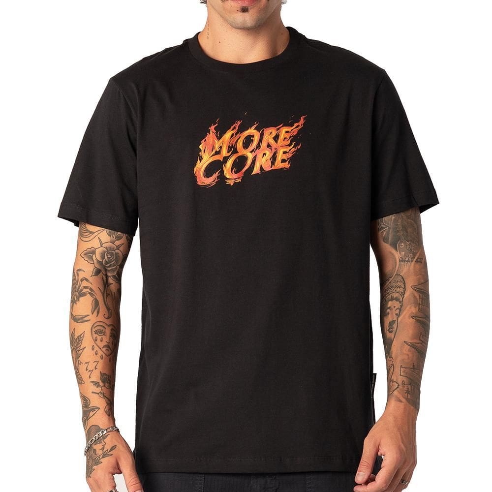 Camiseta MCD More Core Division Furia SM26 Masculina Preto