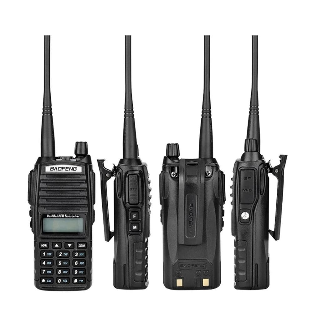 Rádio Comunicador Baofeng Walkie Talkie UV-82 Dual Band