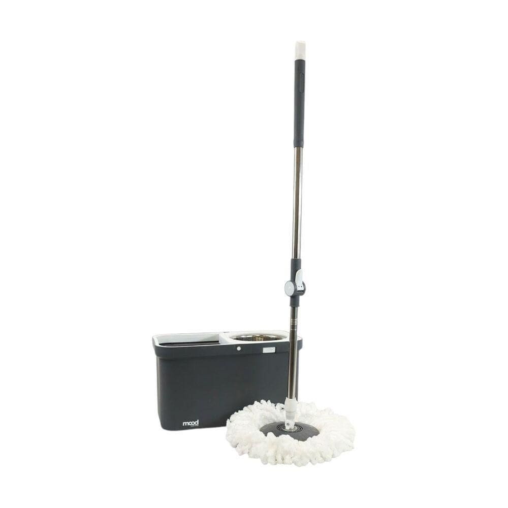 Mop Rotatório Avançado: Kit Completo Com Balde De 20l E Refil Para Limpeza Eficiente