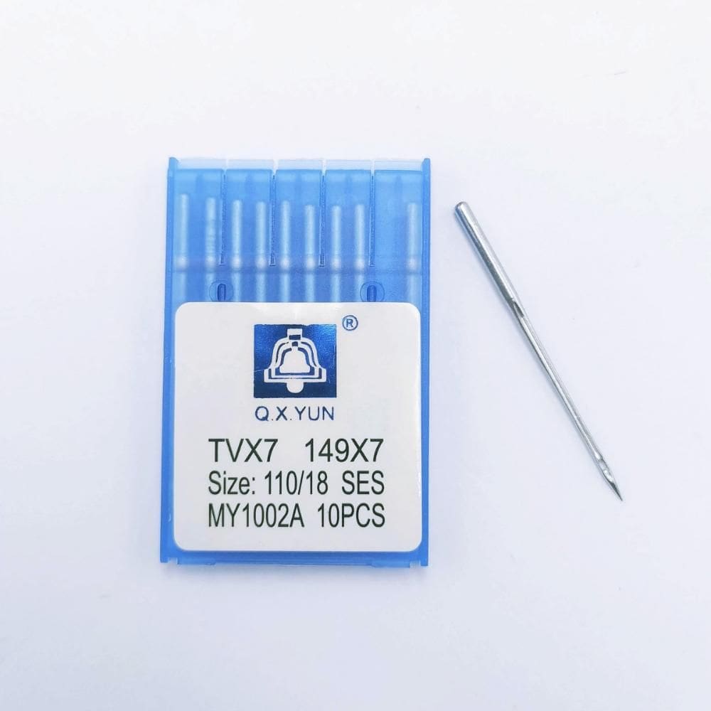 Agulha Ponto Corrente com Cava TV7 18 SES QX (PCT 10) - QXyun