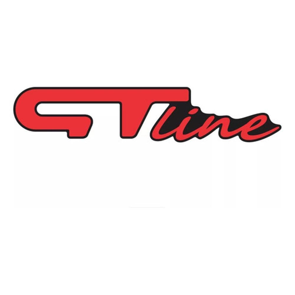 Adesivo Frontal Gt Line Vermelho Renault Sandero Res14