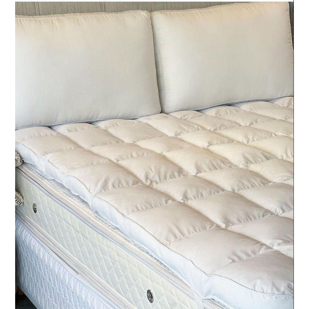 Pillow Top King Fiber Ball Plus Plooma 193X203X7 Cama Hotel