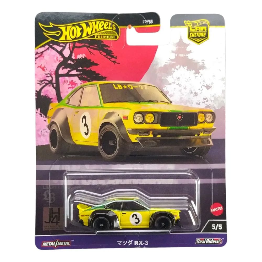 Hot Wheels Premium Car Culture Mazda Rx-3 MATTEL