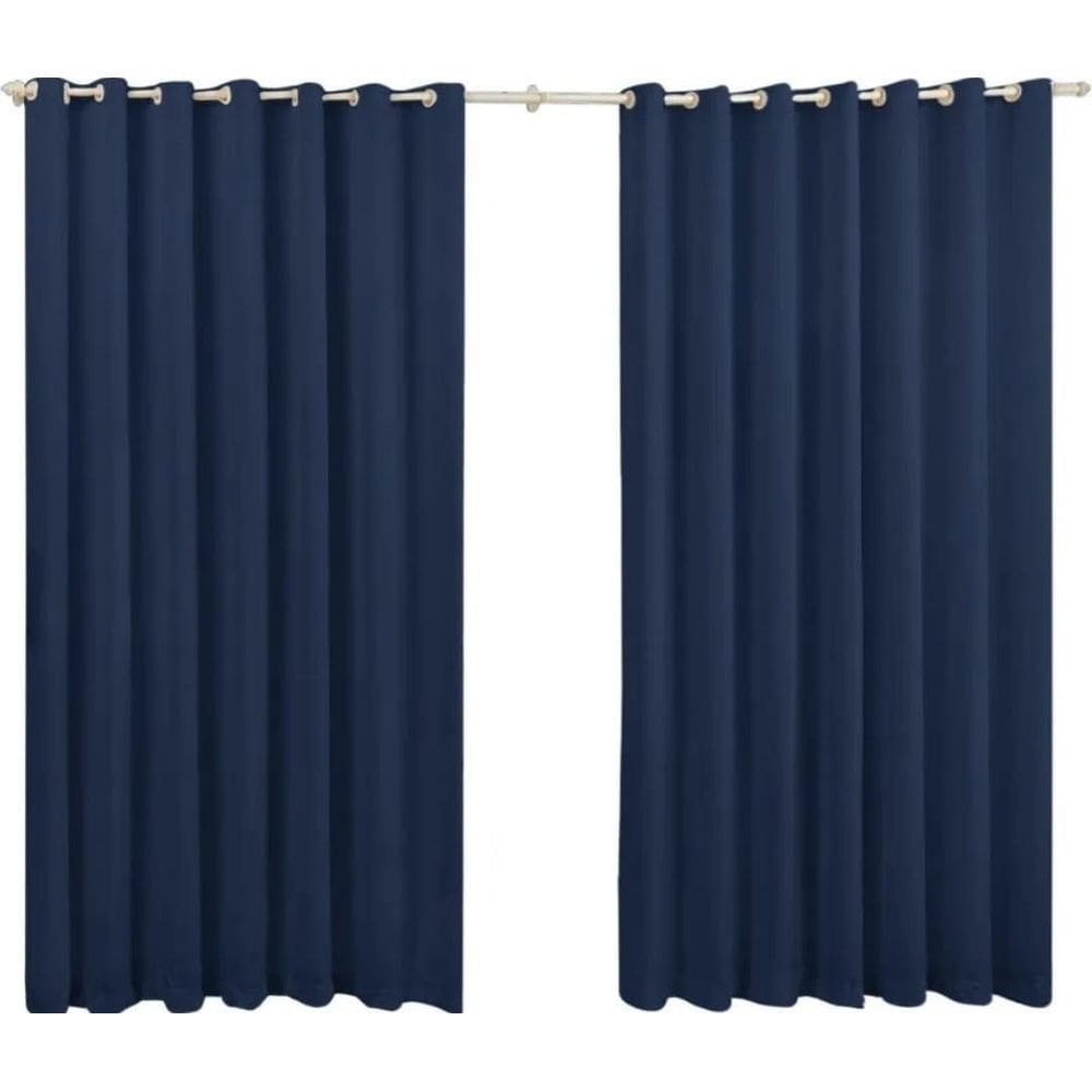 Cortina 2,00X1,40 Oxford Quarto Sala Cozinha Azul Marinho