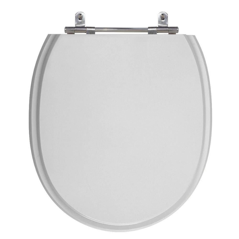 Tampa De Vaso Village Cinza Claro Para Bacia Marca Deca Mdf