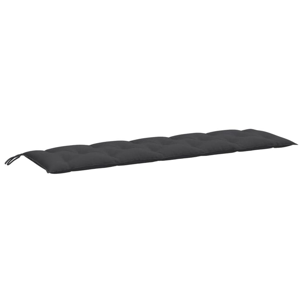 Almofada de banco de jardim VidaXL Melange Antracite 180x50x7cm