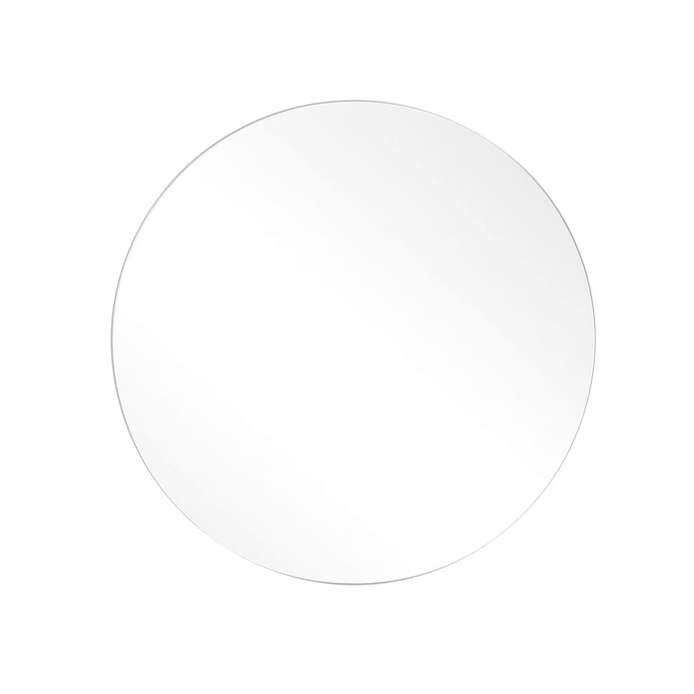 Espelho Base de Acrílico Redondo Multiuso 15CM Decorativo Com Adesivo Dupla Face