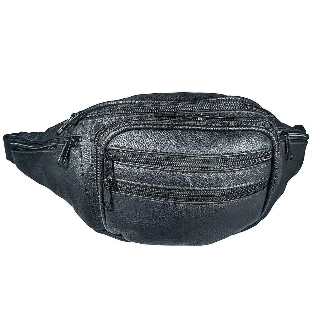 Pochete Feita De Couro Grande Espaçosa Resistente