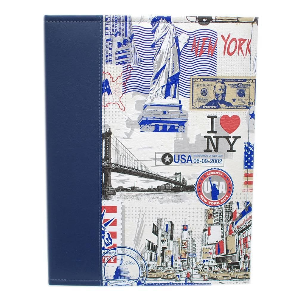 Álbum 600 Fotos 10X15 Premium Azul Rec 124/11