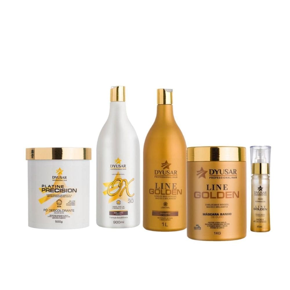 Kit De Hidratação Capilar E Descoloração  Dyusar