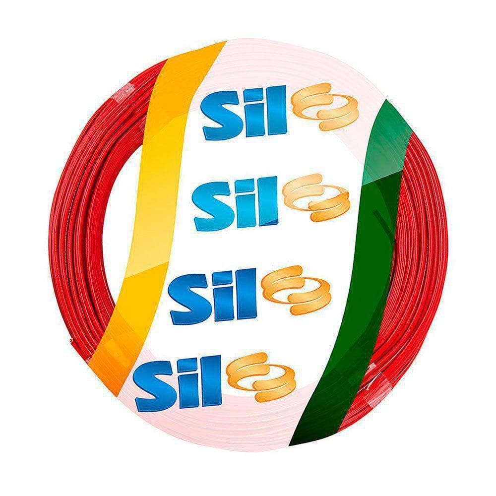 Fio Flexivel Sil 2,50 Mm 50 Metros Vermelho