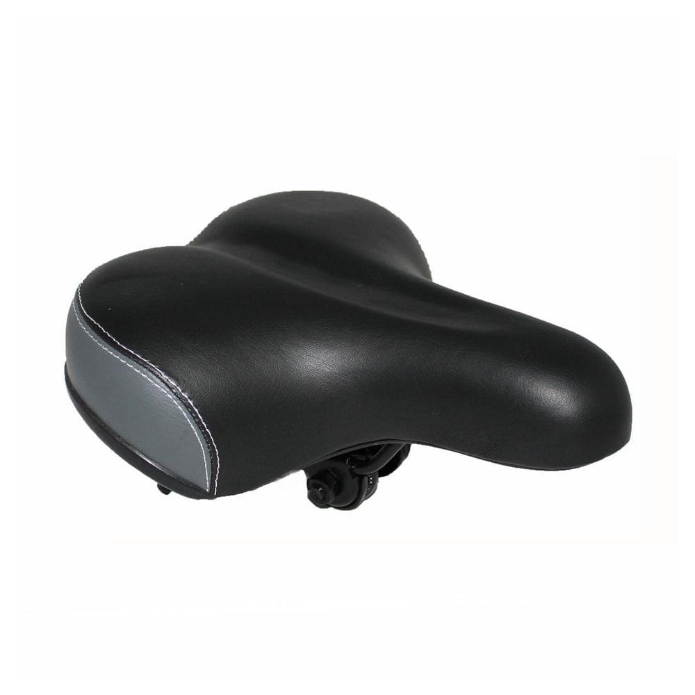 Selim Bicicleta 2 Molas Bicicleta Preto E Cinza 20 X 24 Cm