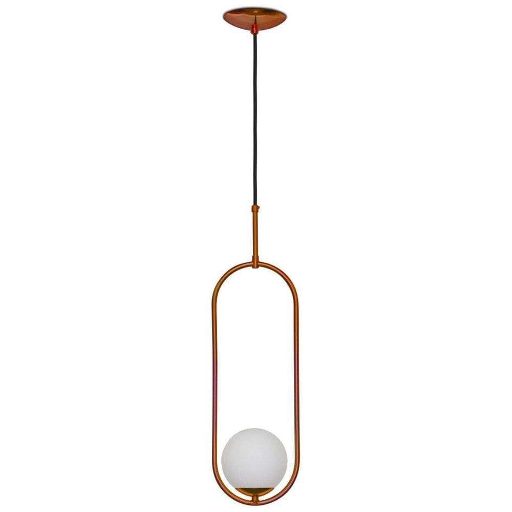 Pendente Spotline 778/1 Pêndulo 1L G9 Cobre Polido