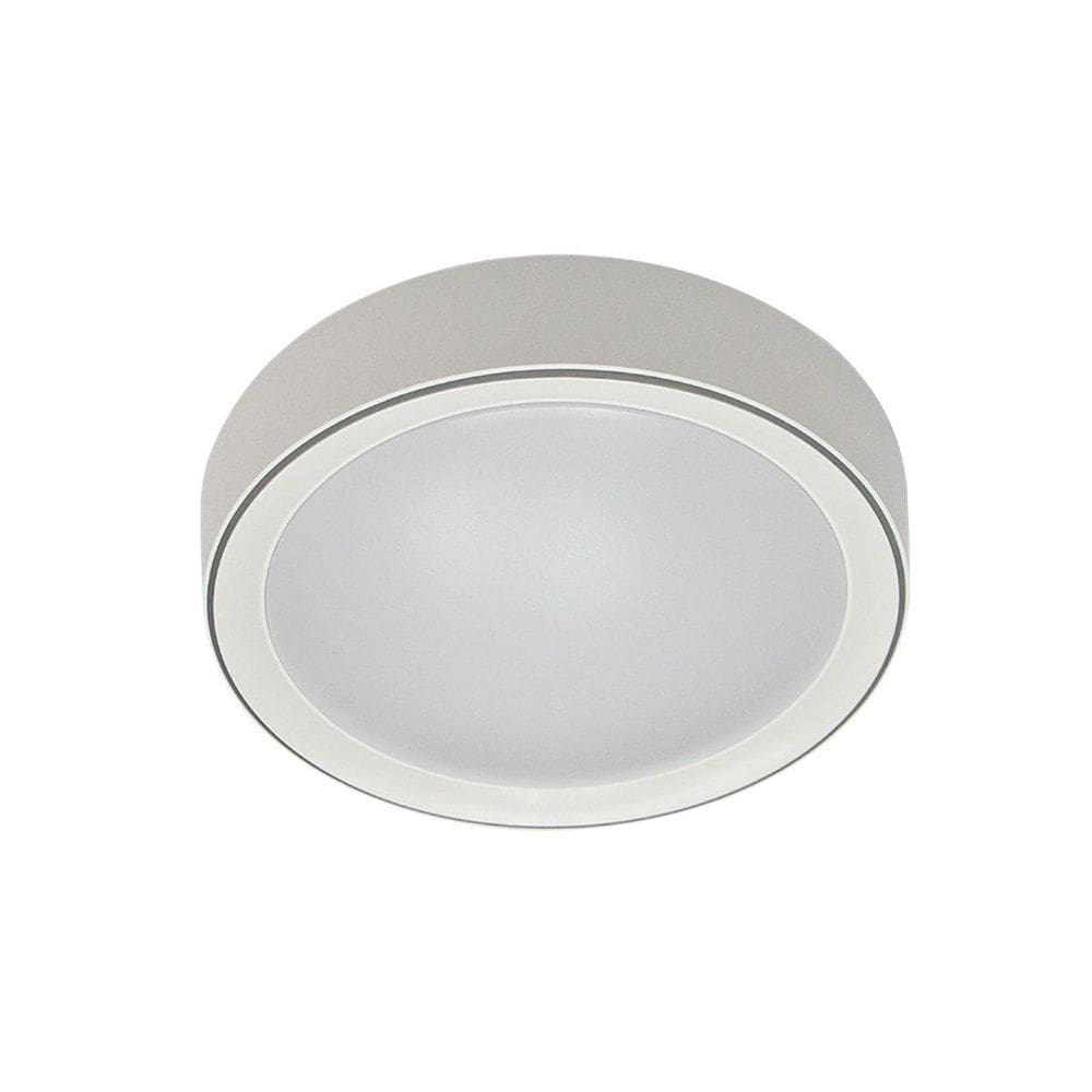 Plafon Moderno Sobrepor Meny 40Cm Led 3000K Nordecor Branco