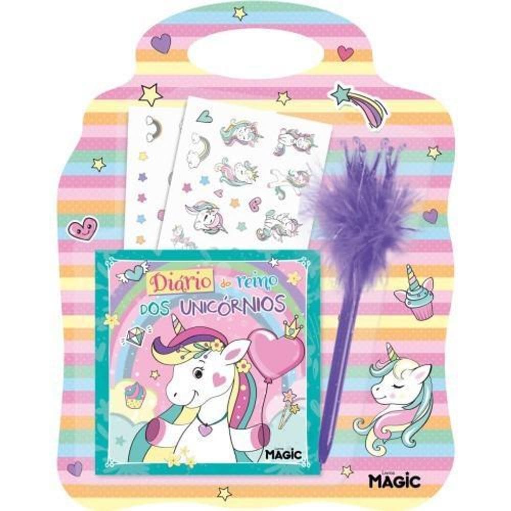 Livro Unicórnios - Diário Do Reino Dos Unicórnios