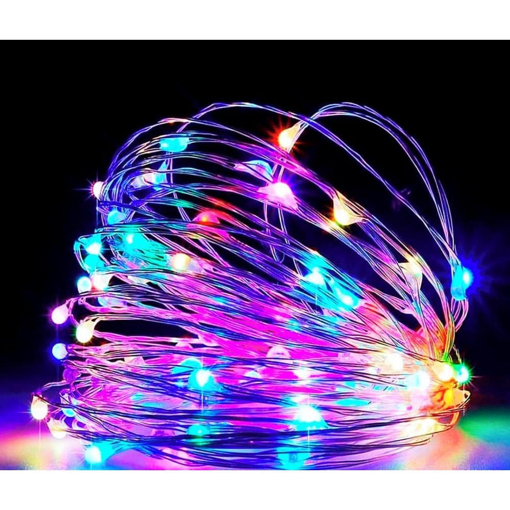 Fio De Fada Led Decoração Cordão De Luz 2Mts - Colorido