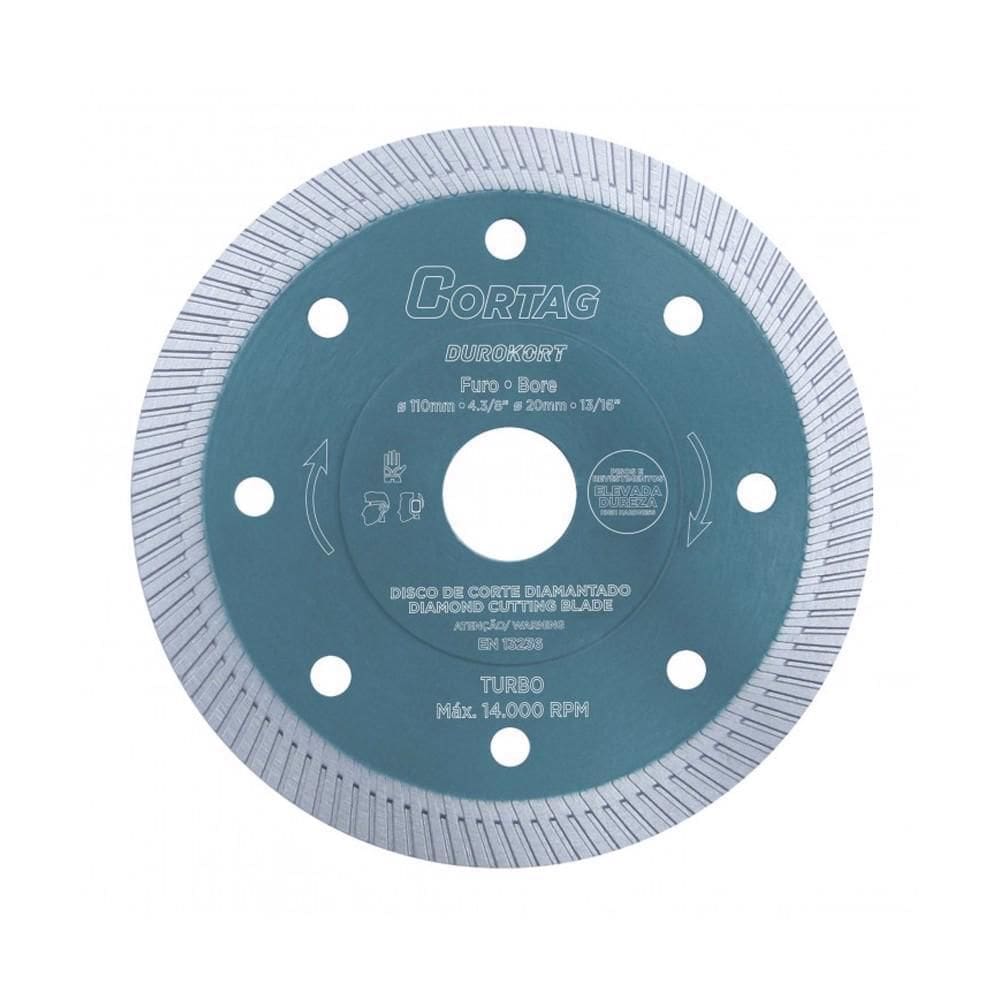 Disco Diamantado Durokort 110Mm 60668 - Cortag