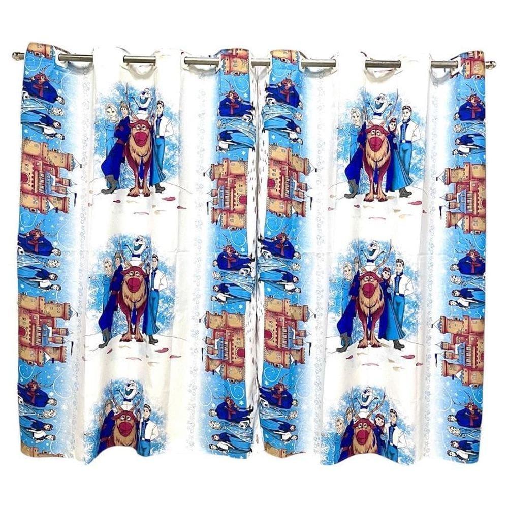 Cortina Infantil 2,00 X 1,60 Quarto Brinquedoteca Menino