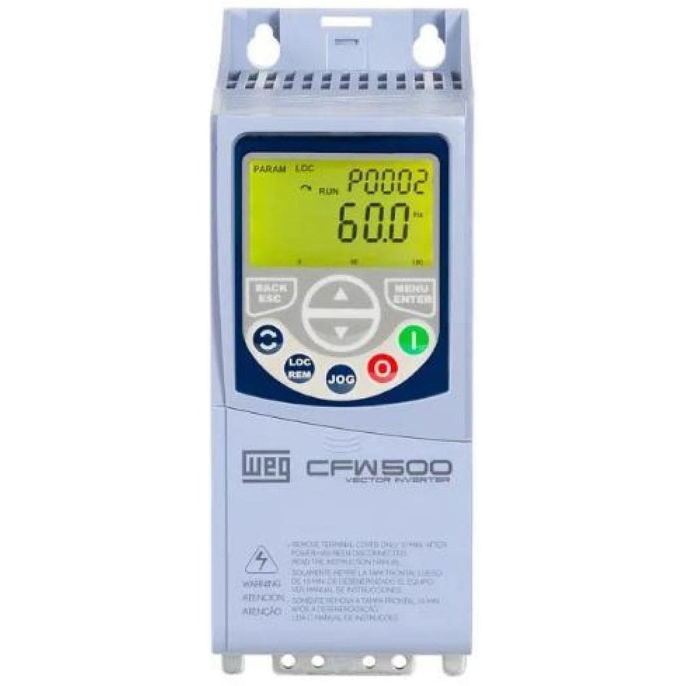 Inversor Frequência Weg Cfw500 3Cv 220V 9,6A Entrada