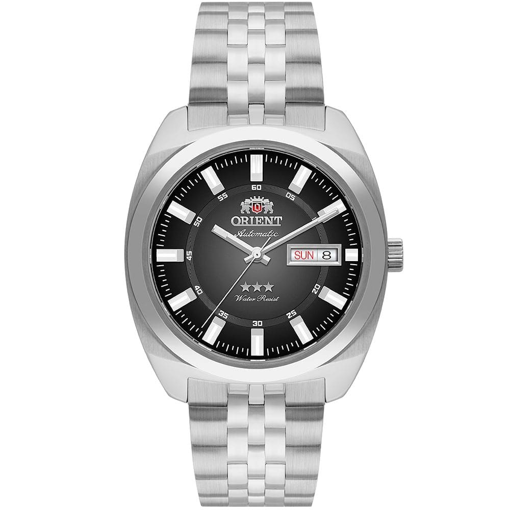 Relógio ORIENT masculino automático preto YN6SS005 P1SX