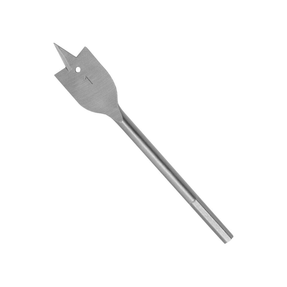 Broca Chata Para Madeira 1 Para Uso Em Furadeira Tradestar