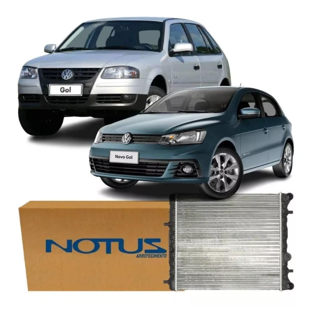 Radiador Notus Nt-20736.523 Carros Modelos Vw - Novo