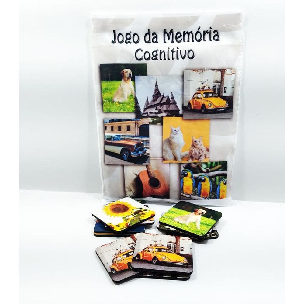 Jogo Da Memória Cognitivo Idosos Com 10 Pares