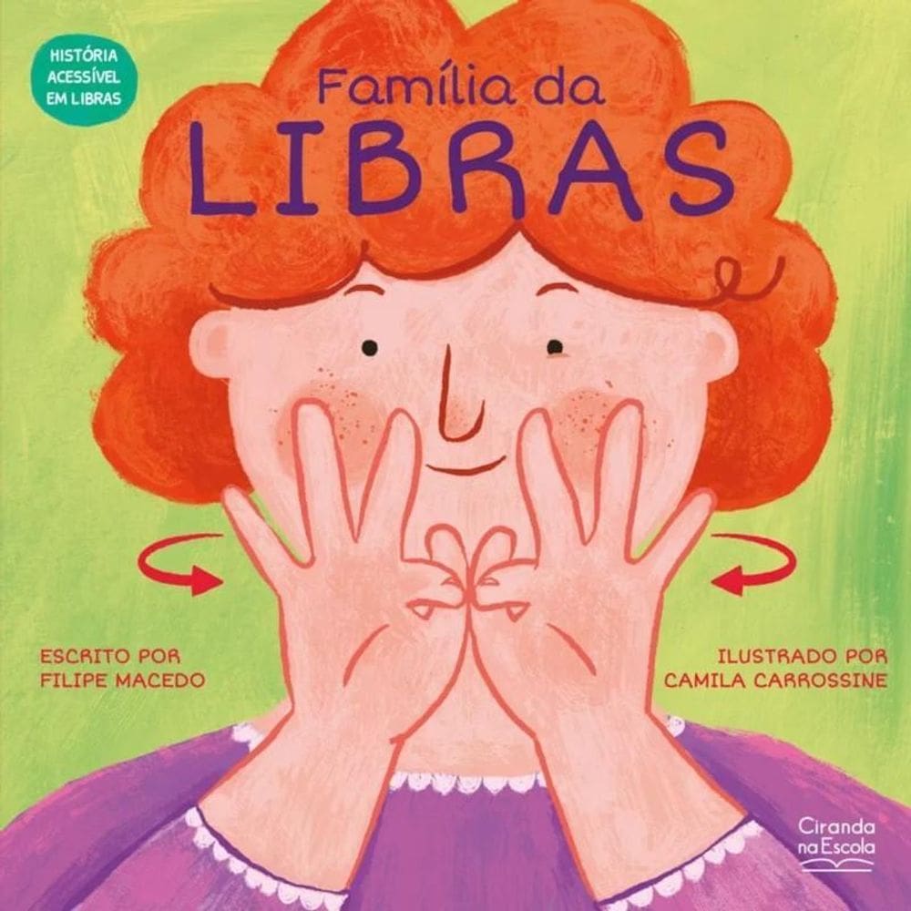 Literatura Infantil - Família Da Libras
