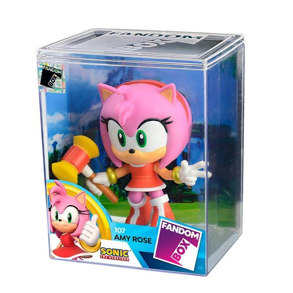 Fandom Box Amy Rose - Turma Do Sonic